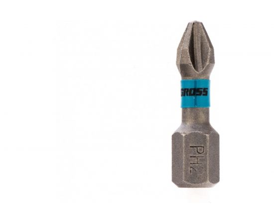 Набор бит торсионных (2 шт; PH2x25 мм) для ударных шуруповертов GROSS 11475 – изображение 2