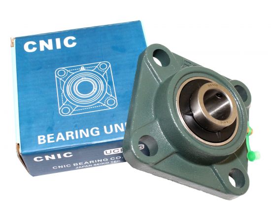 Подшипник CNIC Узел UCF305 подшипник UC305 во фланцевом квадратном корпусе 65238 – изображение 2