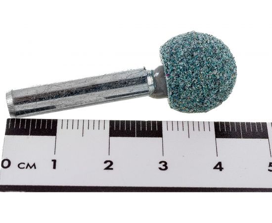 Головка абразивная с хвостовиком F2W(ГШ) 16x6 мм, 63С, F60(25Н), O(СТ1) CNIC 50718 – изображение 2