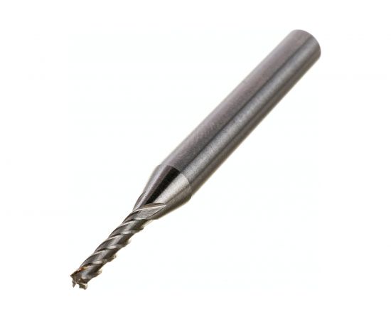 Фреза концевая вышлифованная (2.5x12x56 мм; ц/х; Р6АМ5; Z=4; хвостовик 6 мм) CNIC 69012 – изображение 2
