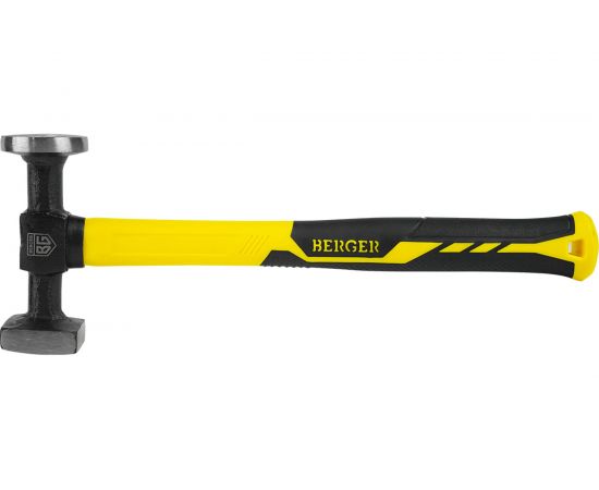 Рихтовочный Молоток Berger BG кованый 540г., фиберглассовая рукоятка BG1521 – изображение 2