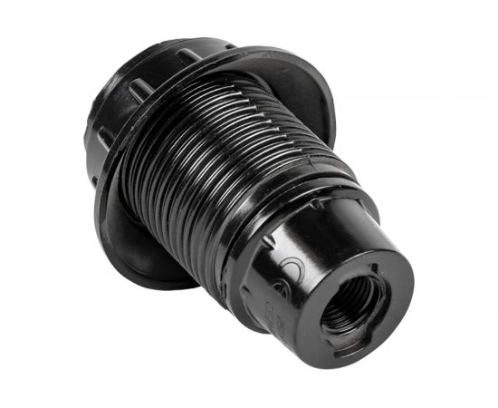 Патрон EKF карболитовый, с кольцом, Е14, черный, PROxima SQLHC-E14-r-s – изображение 3