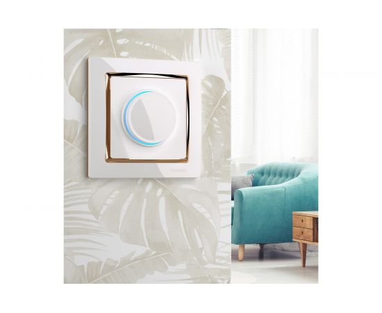 Рамка на 1 пост WERKEL W0011933 (белый/золото) a051662 – изображение 3