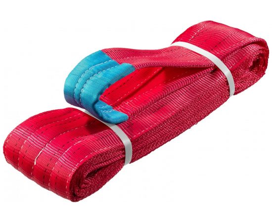 Текстильный петлевой строп ЗУБР СТП-5/4, красный, г/п 5 т, длина 4 м 43555-5-4 – изображение 3