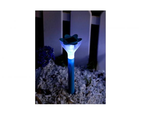 Садовый светильник на солнечной батарее Uniel PT305 Blue crocus USL-C-418 10624 – изображение 3