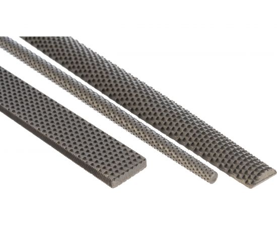 Набор рашпилей из 3-х шт (L=200мм, зернистость 2) AJAX 286221932025 – изображение 3