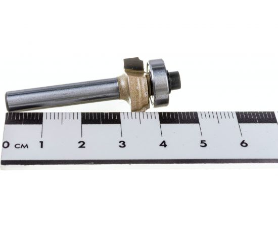 Фреза по дереву кромочная калевочная (15х5 мм; R1 мм; хвостовик 6 мм) Strong СТФ-10170015 – изображение 4