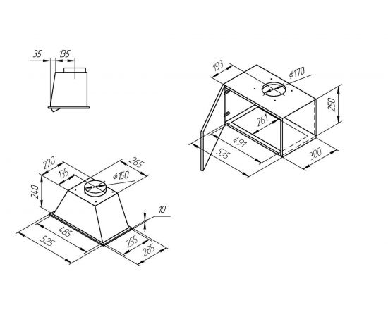 Вытяжка Kuppersberg INLINEA 52 LX 6048 – изображение 4