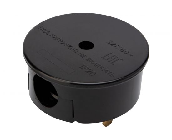 Вилка ВШ для электроплит REXANT 32 А, 380 В, 3Р+РЕ открытой установки черная 11-8927 – изображение 4