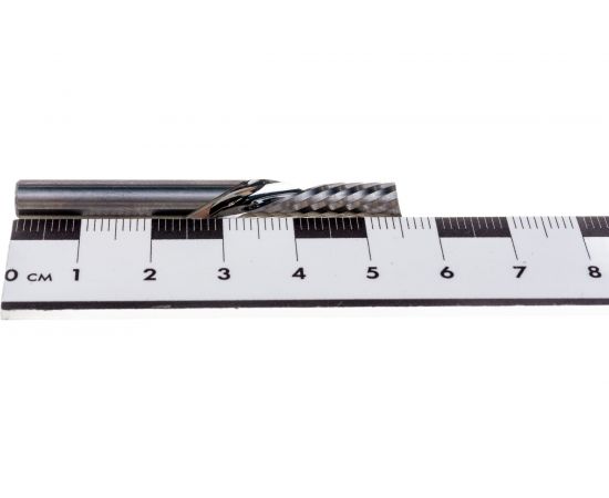 Фреза спиральная однозаходная стружка вниз (6х22х55 мм; хв-к 6 мм) N1LXD6.22 DJTOL 1208 – изображение 4