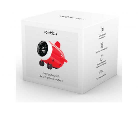 Портативная акустика Rombica MySound Travel - Red BT-S100 – изображение 5