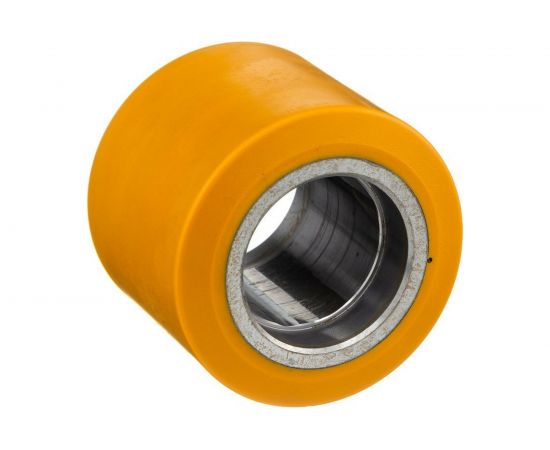Ролик подвилочный большегрузный (82х100 мм; 1000 кг; полиуретан TR/сталь; без подшипника) Tellure rota 754137 – изображение 6
