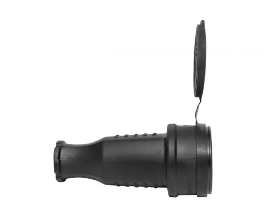 Переносная розетка с защитной крышкой EKF 380В, 3P+PE, 32A, IP44, каучуковая, SQ RPS-022-32-380-44 – изображение 6