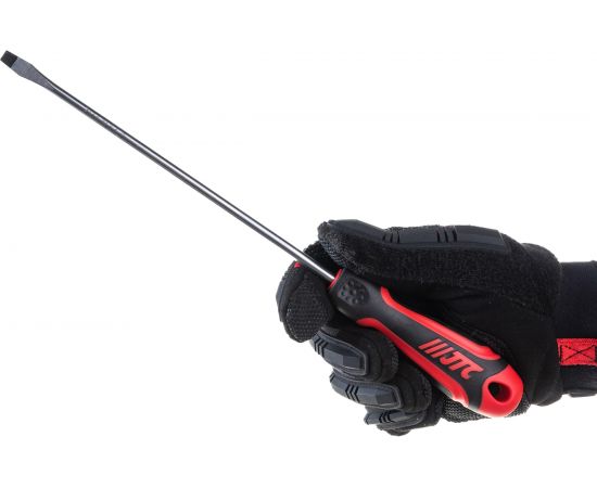 Отвертка, шлицевая SL6.5 x 200мм усиленная JTC 7633 – изображение 6