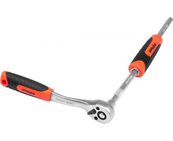 Отвертка-вороток AV Steel 1/4"" 150 мм, двухкомпонентная рукоятка AV-509916 – изображение 6