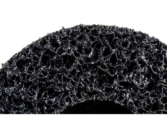 Диск зачистной Clean Strip Black 115х22 мм с фибровой оправкой BlackFox 12535 – изображение 6