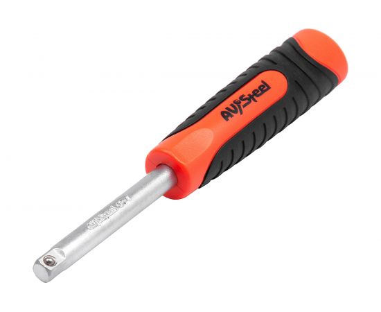 Отвертка-вороток AV Steel 1/4"" 150 мм, двухкомпонентная рукоятка AV-509916 – изображение 7