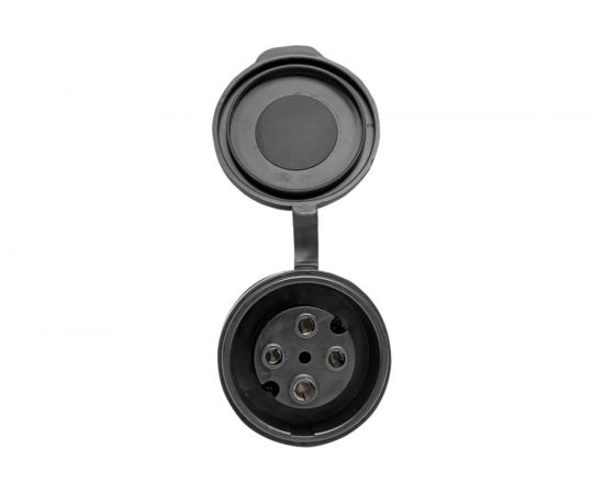 Переносная розетка с защитной крышкой EKF 380В, 3P+PE, 32A, IP44, каучуковая, SQ RPS-022-32-380-44 – изображение 8