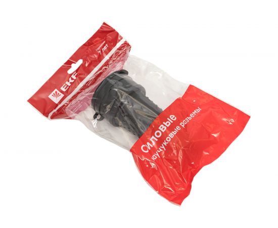 Переносная розетка с защитной крышкой EKF 380В, 3P+PE, 32A, IP44, каучуковая, SQ RPS-022-32-380-44 – изображение 10