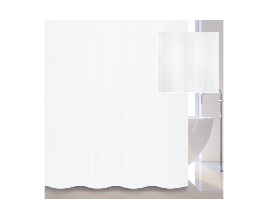 Шторка для ванной комнаты Savol S-01820W 23257 