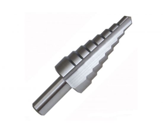 Сверло ступенчатое (6-30 мм, 100 мм, HSS-G) по металлу D.BOR 48503A0W2D 