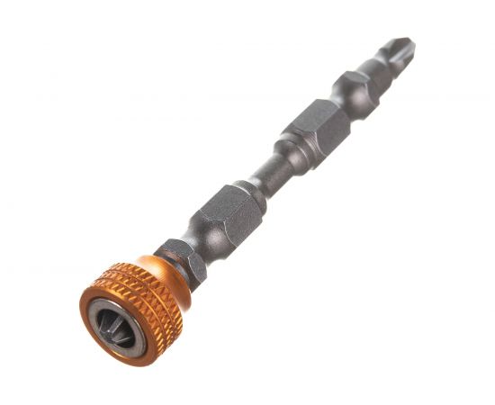 Бита со съемным магнитным держателем (2 шт; PH2; 65 мм; сталь S2) БОЕКОМПЛЕКТ BPH2-65D-2MH 