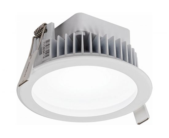 Встраиваемый светильник MAKSILED 12Вт, 220В, 950лм, монтаж.отв. 100мм, 6000К, диммируемый ML-IN-K12W-CW 