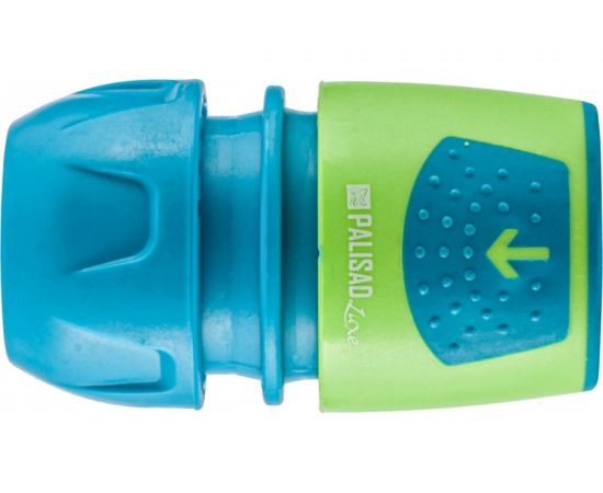 Соединитель быстросъемный для шланга 1/2-3/4"",с аквастоп PALISAD LUXE 66267 