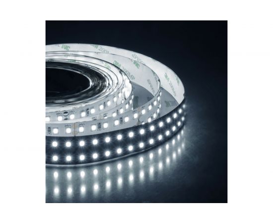 Светодиодная лента APEYRON 24В, 38Вт/м, smd2835 5м, холодный белый 305 