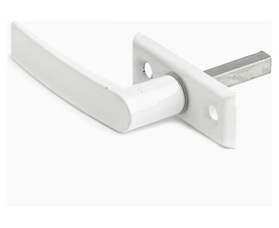 Оконная ручка Латунина РО-10 белая А807 