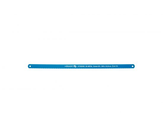 Полотно по металлу Bi-металл (300х12.7 мм; 24 TPI; HSS) Hogert Technik HT3S286 