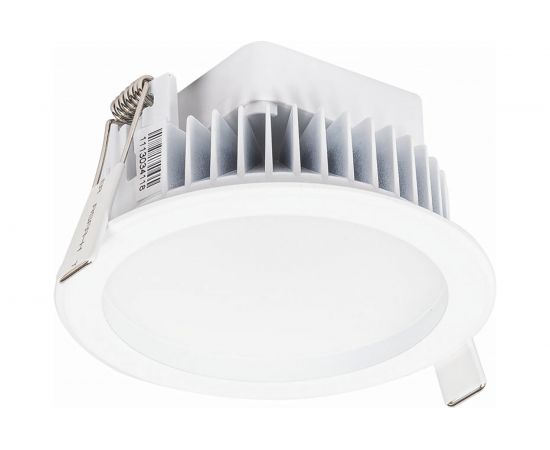 Встраиваемый светильник MAKSILED 12Вт, 220В, 950лм, монтаж.отв. 100мм, 6000К, диммируемый ML-IN-K12W-CW – изображение 2