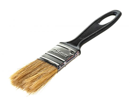 Флейцевая кисть АКОР КФ Стандарт 25 мм, толщина 6 мм натуральная щетина 4607044330221 – изображение 2