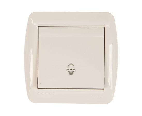 Кнопка звонка Lezard DEMET белый 711-0200-103 – изображение 2