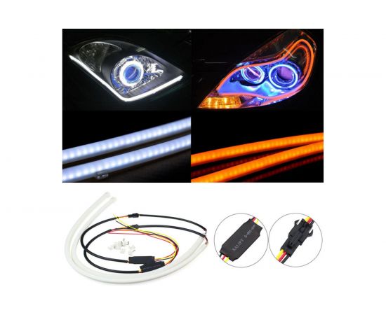 Ходовые огни Вымпел DGT-60CM-WY суперярк., гибкие с пов., 60см 5081 – изображение 2