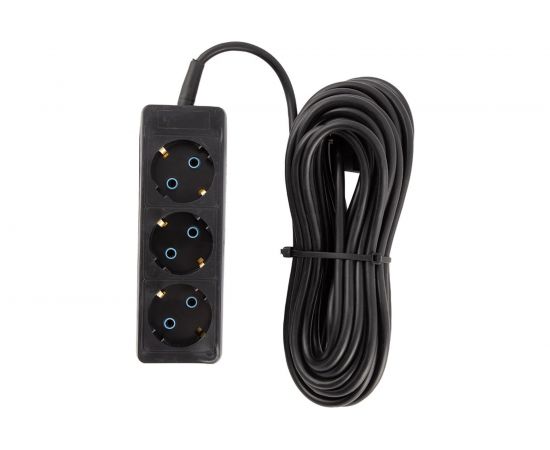 Удлинитель Engy Гранд 10 метров, 3 розетки, с заземлением, черный 186737 – изображение 2