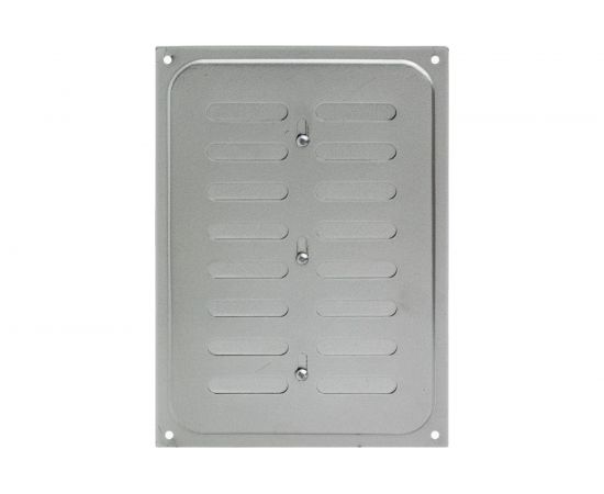 Решетка вентиляционная с заслонкой (165x240 мм; хром) Скобис Т817 – изображение 2