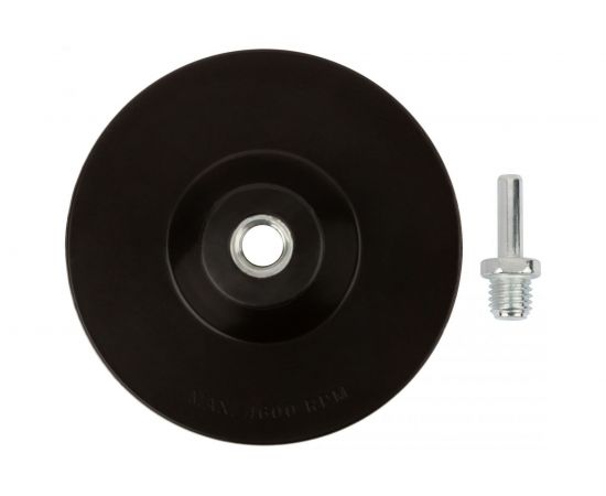 Диск полировочный поролоновый (125x50 мм; гайка М14+переходник для дрели) FIT IT 39615 – изображение 2