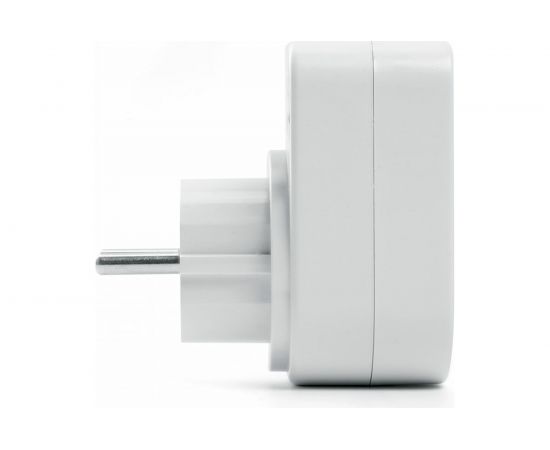 Сетевой переходник STEKKER с заземлением c 2 USB 2,1А, ADP16-24-20, 250В, 16A, IP20, белый 39626 – изображение 3