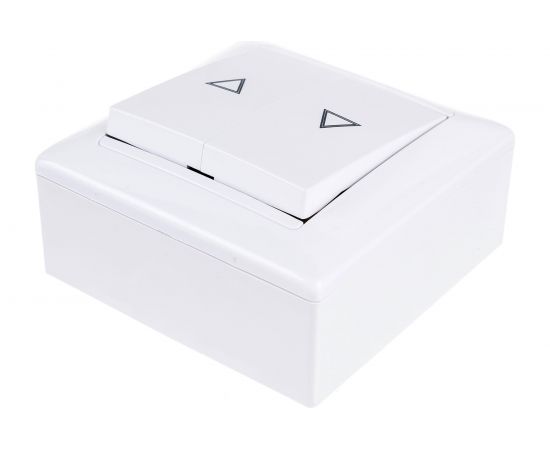 Выключатель Bylectrica открытой установки с электрической блокировкой для управления системами роллет и жалюзи, серия СТИЛЬ, А410-891 – изображение 3