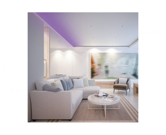 Светодиодная лента Apeyron 24В, 11Вт/м, COB, 352д/м, IP20, подложка 10мм, 5м, фиолетовый/00-357 – изображение 4