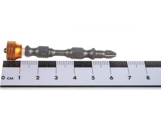 Бита со съемным магнитным держателем (2 шт; PH2; 65 мм; сталь S2) БОЕКОМПЛЕКТ BPH2-65D-2MH – изображение 4