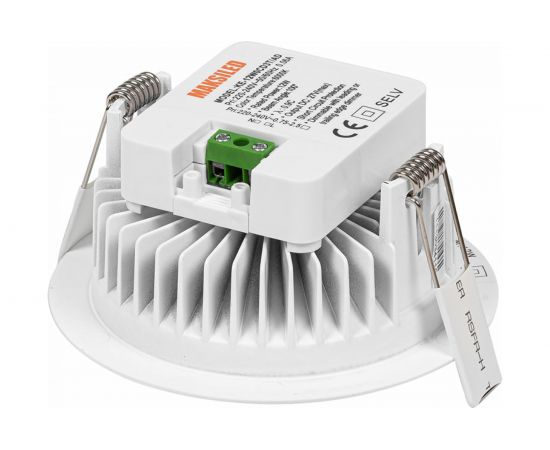 Встраиваемый светильник MAKSILED 12Вт, 220В, 950лм, монтаж.отв. 100мм, 6000К, диммируемый ML-IN-K12W-CW – изображение 5