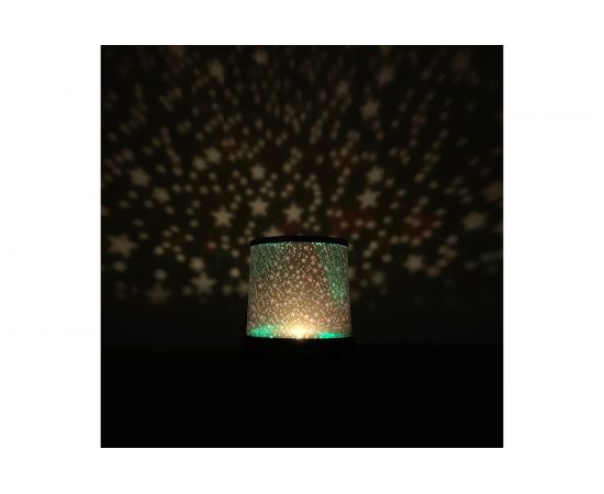 Светодиодный ночник-проектор Звездное небо Apeyron 3хАА, пластик, 110х120мм /12-142 – изображение 5