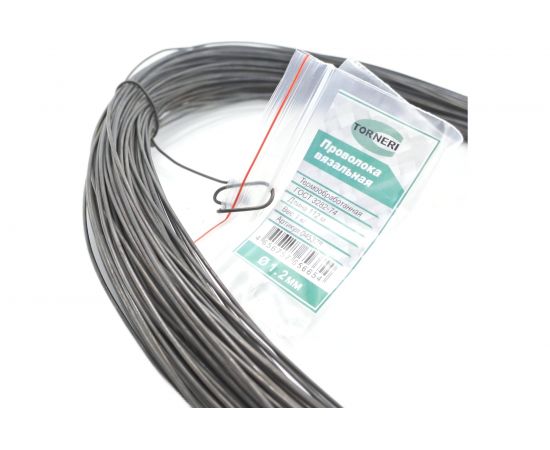 Проволока вязальная термообработанная TORNERI 1.2 мм х 112 м, 1 кг 045378 – изображение 7