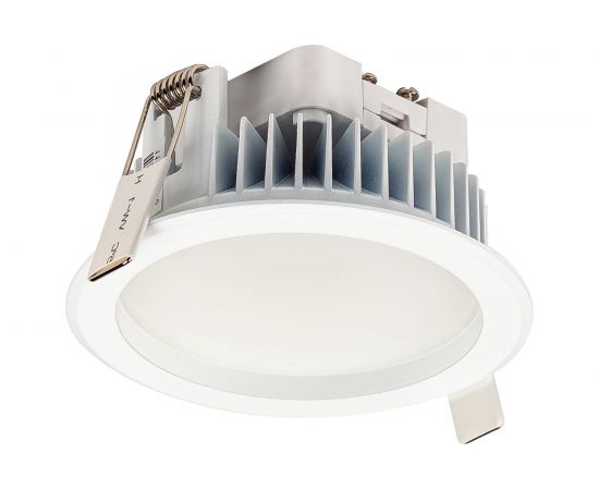 Встраиваемый светильник MAKSILED 12Вт, 220В, 950лм, монтаж.отв. 100мм, 6000К, диммируемый ML-IN-K12W-CW – изображение 8