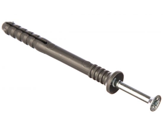 Дюбель-гвоздь 6х60 потайная манжета, полипропилен 40шт - коробка Tech-Krep 112712 