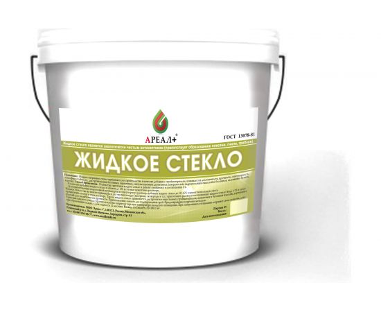 Жидкое стекло Ареал+ 15 кг А-522 
