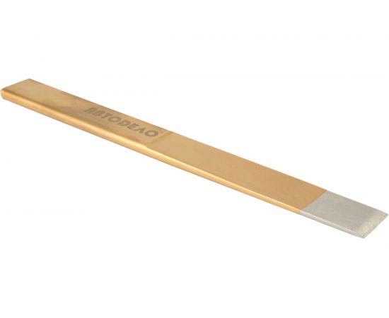 Зубило жестянщика АвтоDело 26х7х240 мм на держателе 30240 13450 