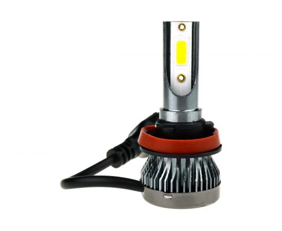 Светодиодная автолампа JR Autogift MINI-K1 COB, 15 Вт, H11, 2 шт. LH0102 